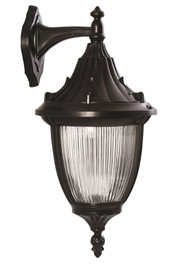 Opviq Lámpara de Pared Exterior Negra BAP-68186-BSY-M2